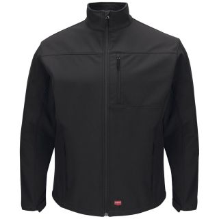 Mens Deluxe Soft Shell Jacket-Red Kap