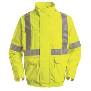 Red Kap® Industrial Outerwear Hi-Visibility Bomber - Class 2 Level 2-Red Kap