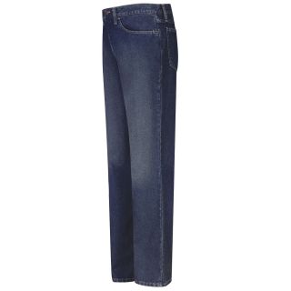 Bulwark® Industrial Pants Mens Straight Fit Sanded Denim Jean - EXCEL FR - 12.5 oz.-Bulwark