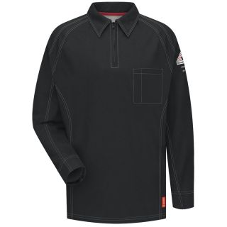 Bulwark® Industrial Shirts IQ Long Sleeve Polo-Bulwark