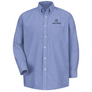 Acura Mens Long Sleeve Executive Oxford Dress Shirt - 1110LB-