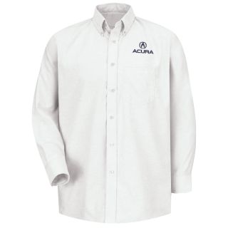 Acura M LS Oxford Shirt -WH-