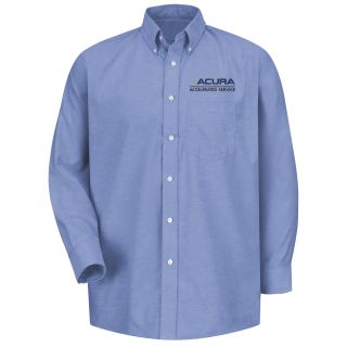 Acura Accelerated M LS Oxford Shirt -LB-Red Kap®