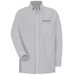 Lexus Mens Long Sleeve Executive Oxford Dress Shirt - 1389GS-