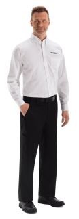 Genesis Mens Long Sleeve Executive Oxford Dress Shirt - 1897WH-