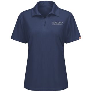Acura Accelerated Womens Performance Knit Flex Series Pro Polo - 5109NV-