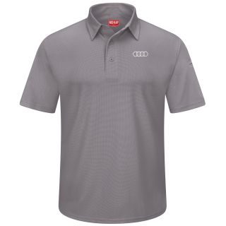 Red Kap® Branded Industrial Auto Audi M SS Professional Polo - GY-Red kap