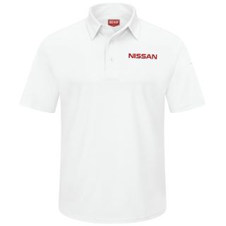 Nissan Mens Short Sleeve Performance Knit® Flex Series Pro Polo - 5407WH-