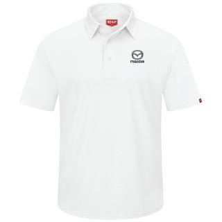 Mazda M SS Professional Polo - WH-Red Kap®