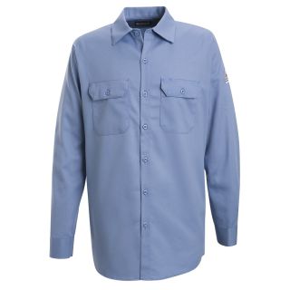 TICOMELA NFPA2112 FR Shirts for Men Flame Resistant/Fire Retardant Shirt Light Weight Mens Uniform Shirt 