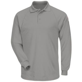 Bulwark® Industrial Shirts Classic Long Sleeve Polo - CoolTouch 2-Bulwark
