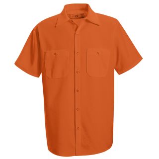 Short Sleeve Enhanced Visibility Work Shirt-