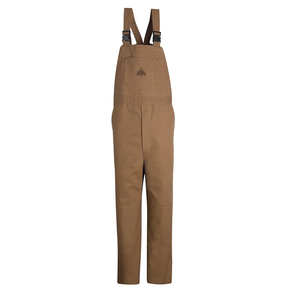 Bulwark® Industrial Bibs and Coveralls Duck Unlined Bib Overall - EXCEL FR ComforTouch-Bulwark