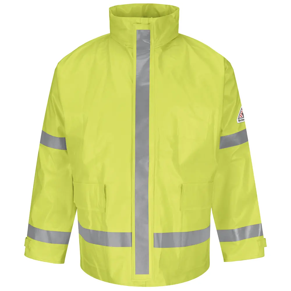 Men&#8216;s FR Hi-Visibility Rain Jacket-