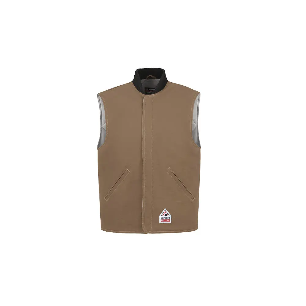 Brown Duck Vest Jacket Liner-Bulwark