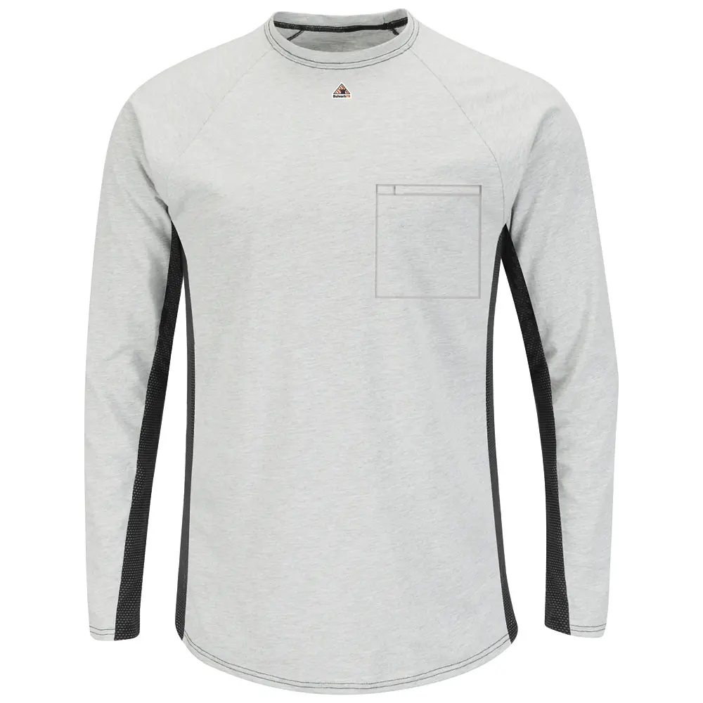 Men&#8216;s FR Long Sleeve Base Layer with Concealed Chest Pocket-