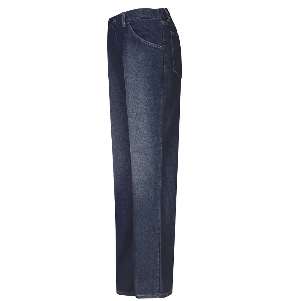 Bulwark® Industrial Pants Womens Straight Fit Sanded Denim Jean - EXCEL FR - 12.5 oz.-Bulwark