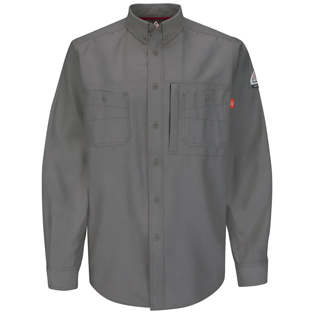 IQ Series Endurance Collection Men&#8216;s FR Uniform Shirt-