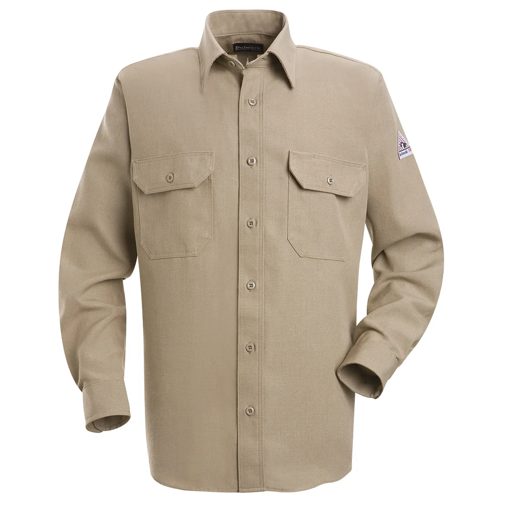 Men&#8216;s Lightweight Nomex FR Uniform Shirt-Bulwark