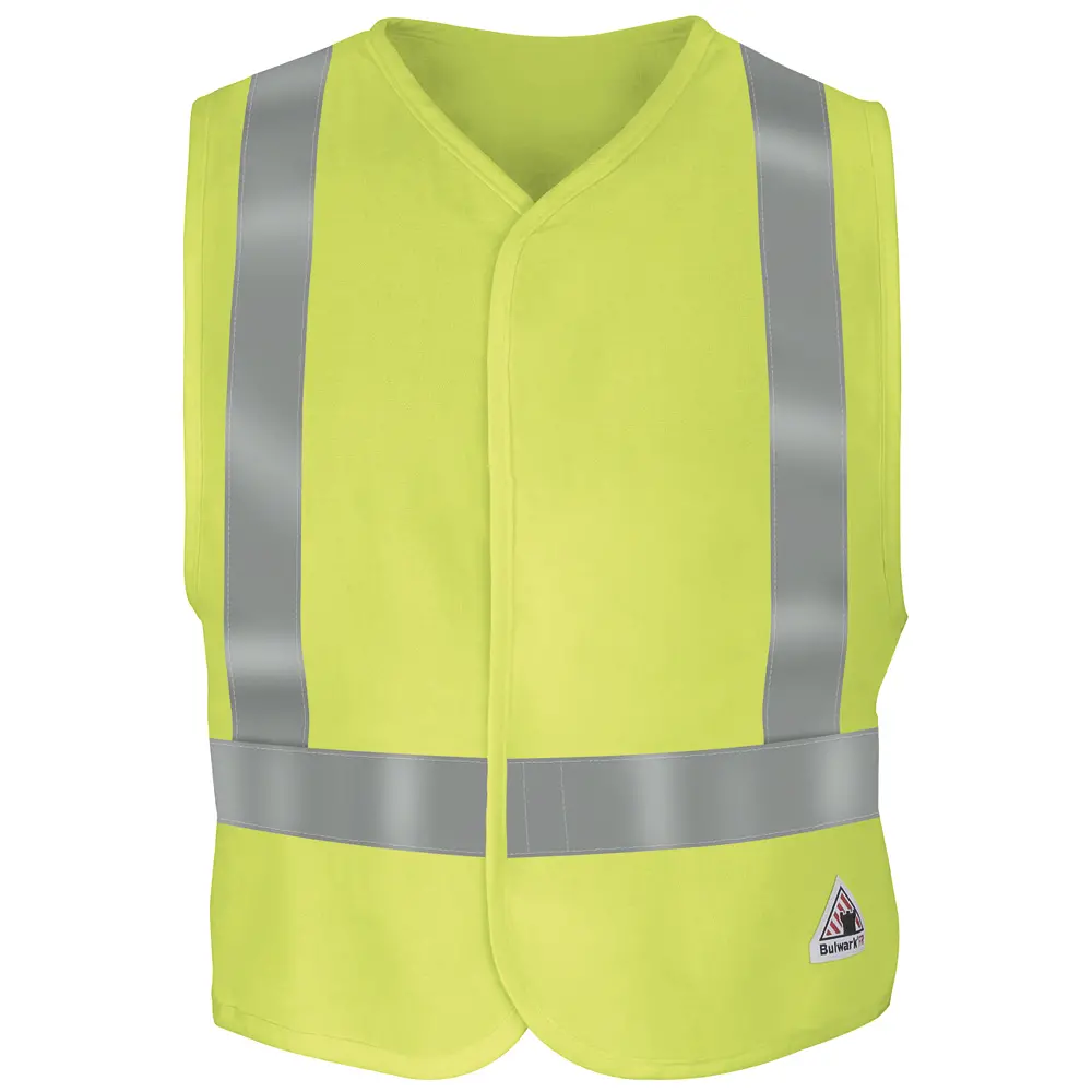 Men&#39;s FR Hi&#45;Visibility Safety Vest-Bulwark