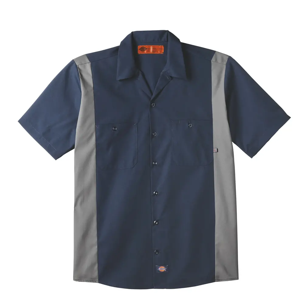 Men&#8216;s Industrial Color Block Short-Sleeve Shirt-Dickies