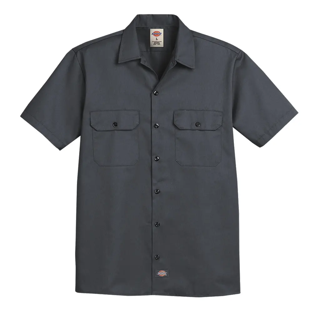 Men&#8216;s Short-Sleeve Traditional Work Shirt-Dickies
