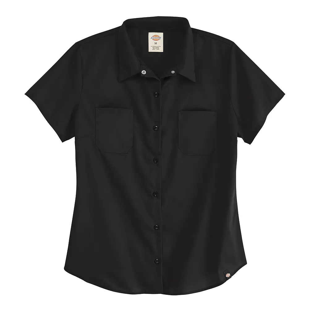 Women&#39;s Short&#45;Sleeve Industrial Work Shirt-Dickies