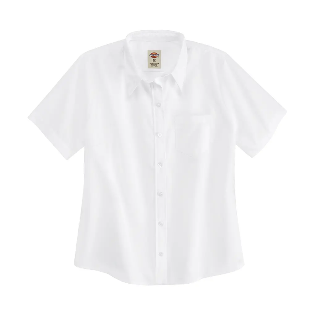 Women&#8216;s Short-Sleeve Stretch Poplin Shirt-Dickies