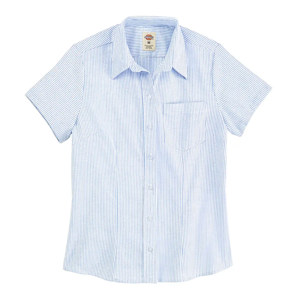 Women&#8216;s Short-Sleeve Stretch Oxford Shirt-Dickies