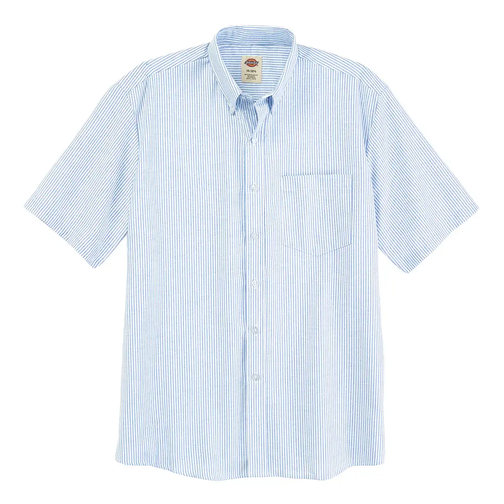 Men&#8216;s Button-Down Oxford Short-Sleeve Shirt-Dickies