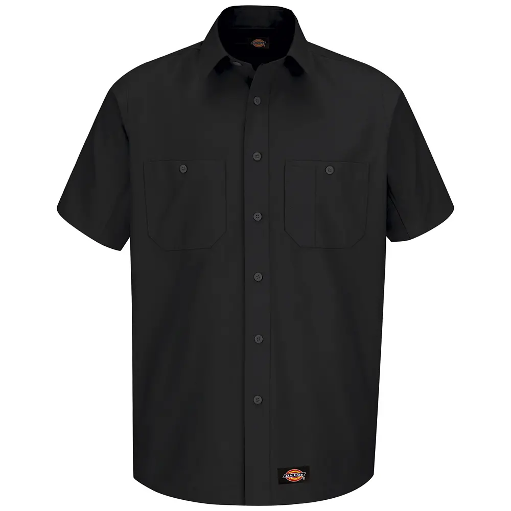 Men&#8216;s Canvas Short-Sleeve Work Shirt-
