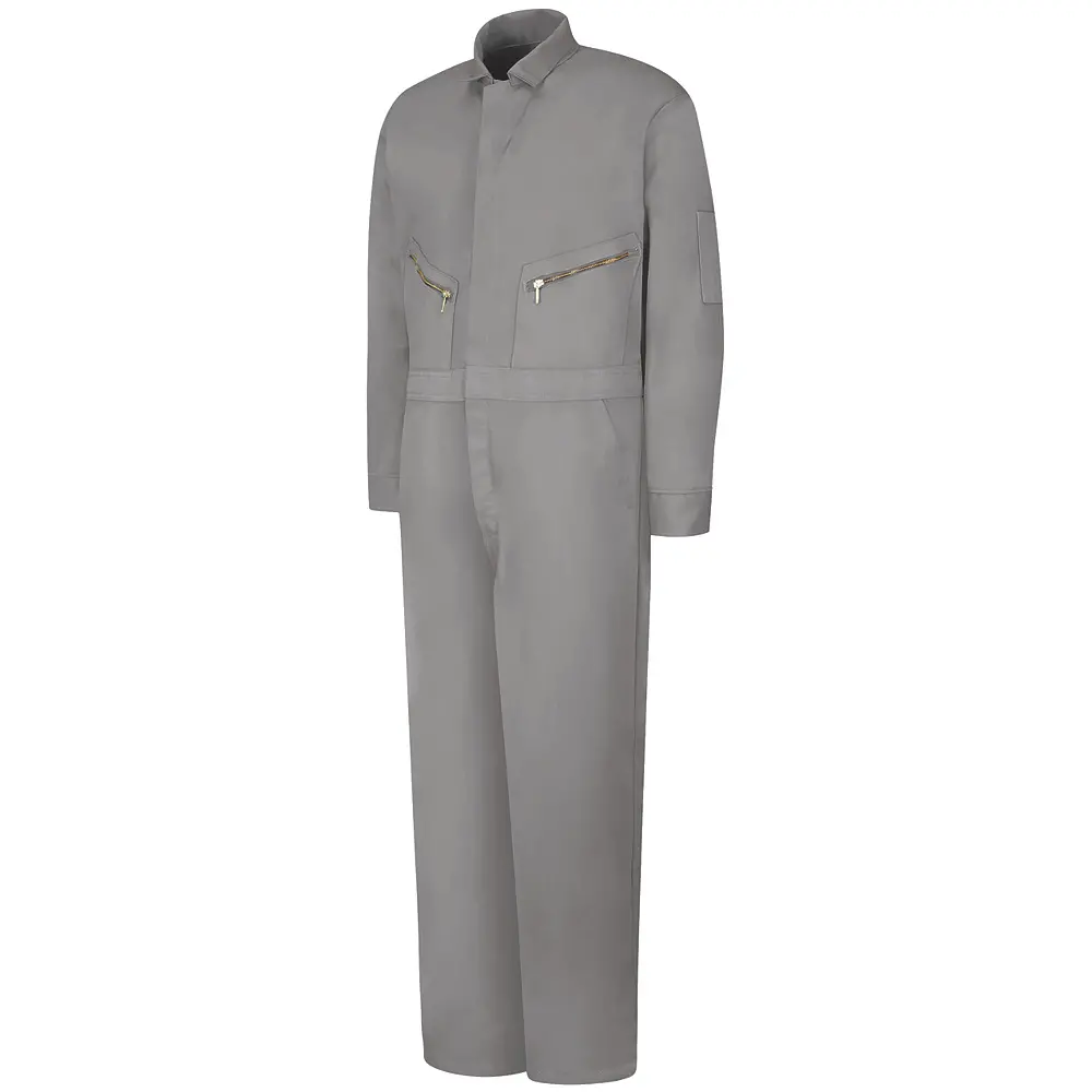 Zip-Front Cotton Coverall-