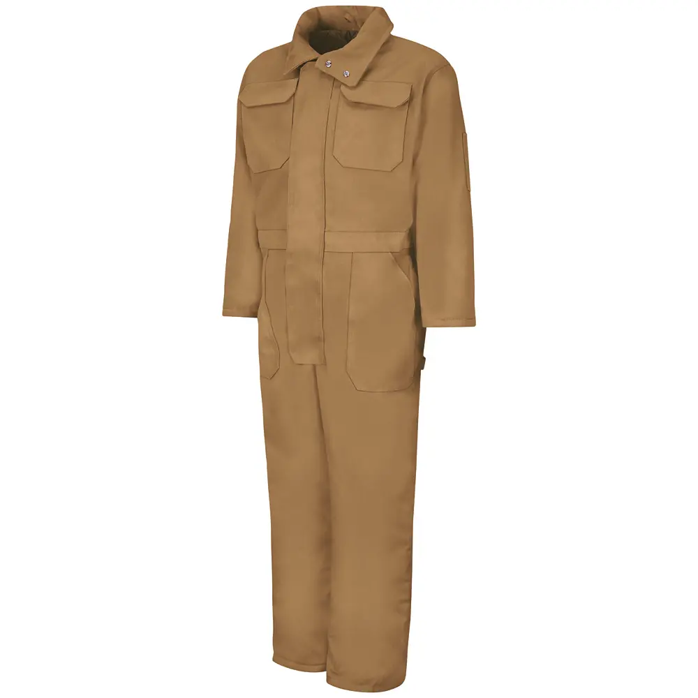 Red Kap® Industrial Bibs and Coveralls Insulated Blended Duck Coverall-Red Kap