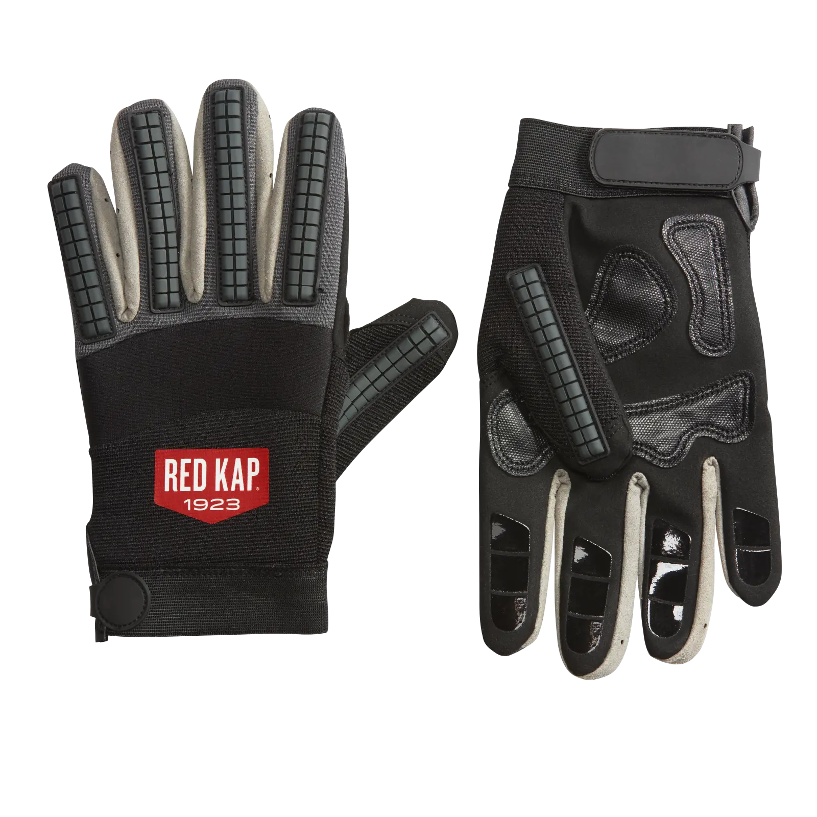 Mens Heavy&#45;Duty Mechanics Gloves-Red Kap
