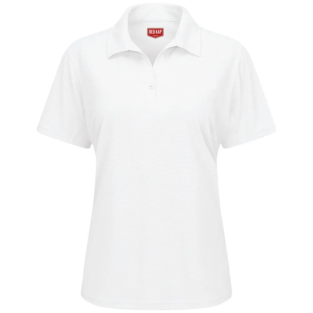 Women&#8216;s Short Sleeve Performance Knit Flex Series Pro Polo-Red Kap