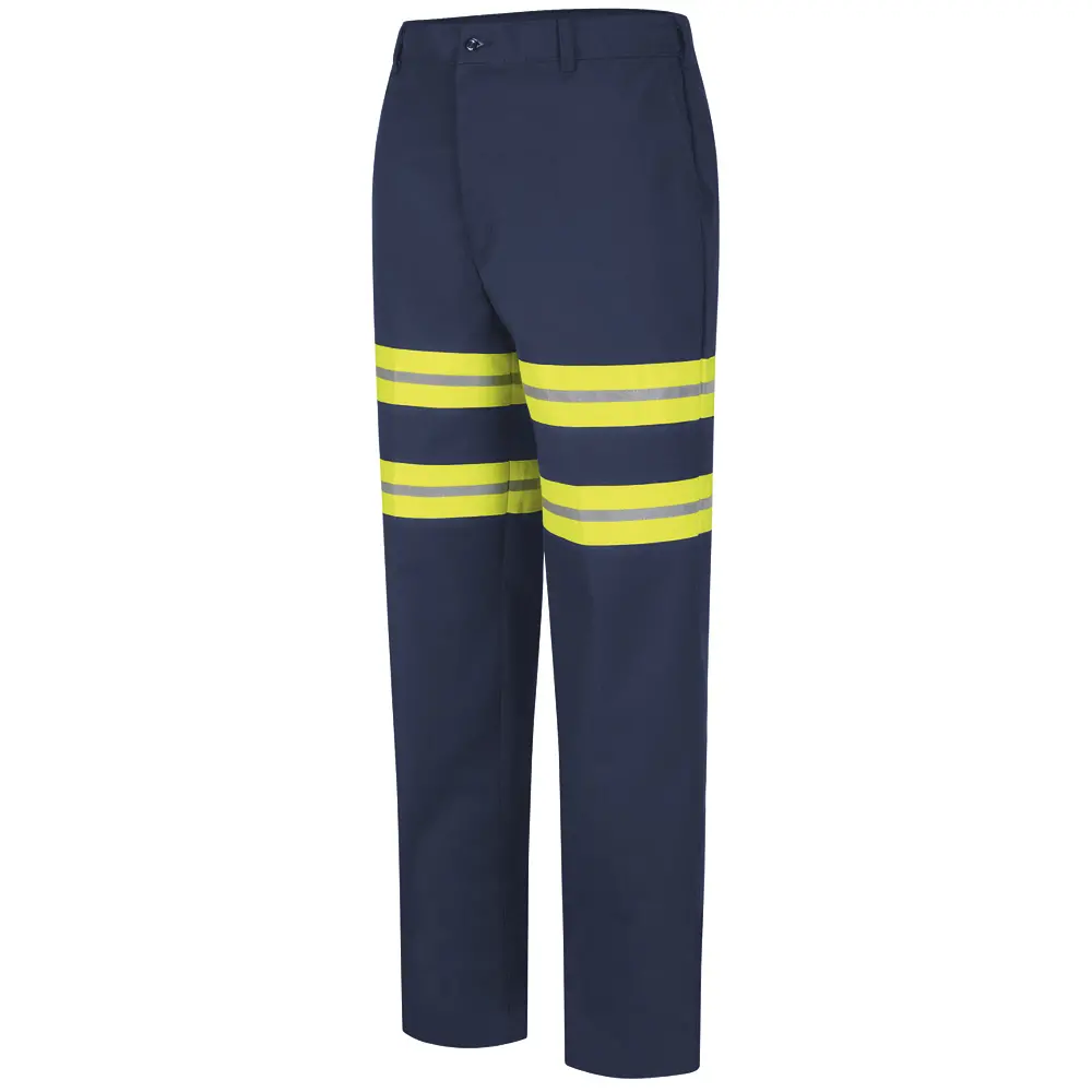 Men&#8216;s Enhanced Visibility Dura-Kap Industrial Pant-Red Kap