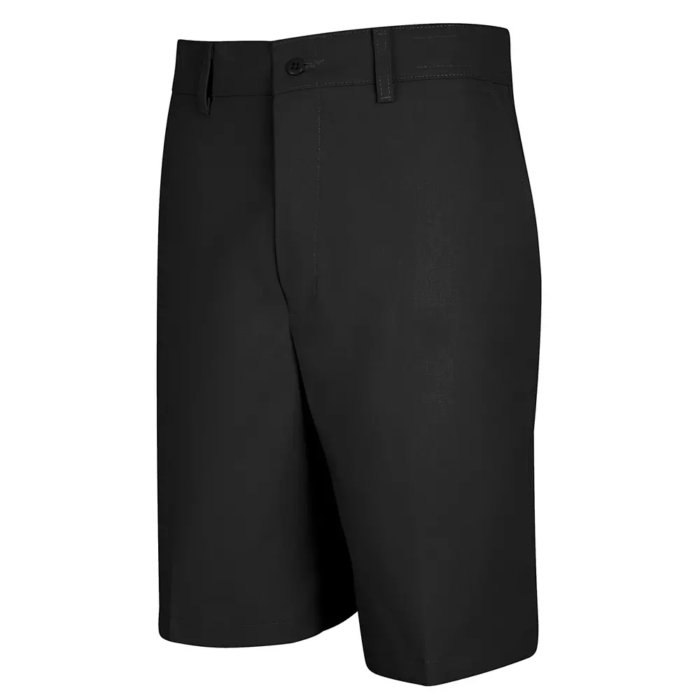Men&#8216;s Plain Front Shorts-Red Kap