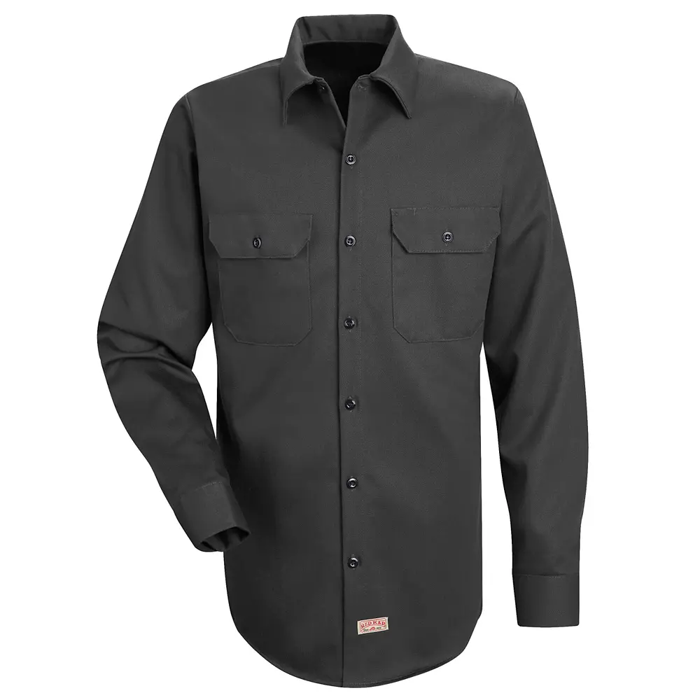 Men&#8216;s Long Sleeve Deluxe Heavyweight Cotton Shirt-