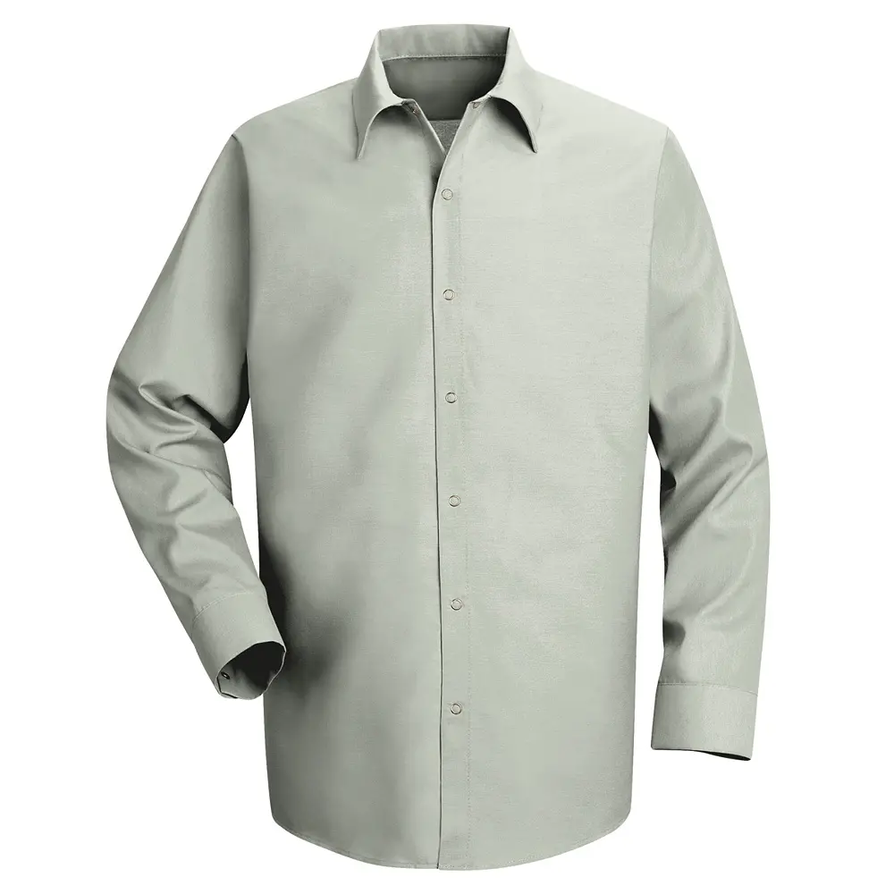 Men&#8216;s Long Sleeve Specialized Pocketless Work Shirt-