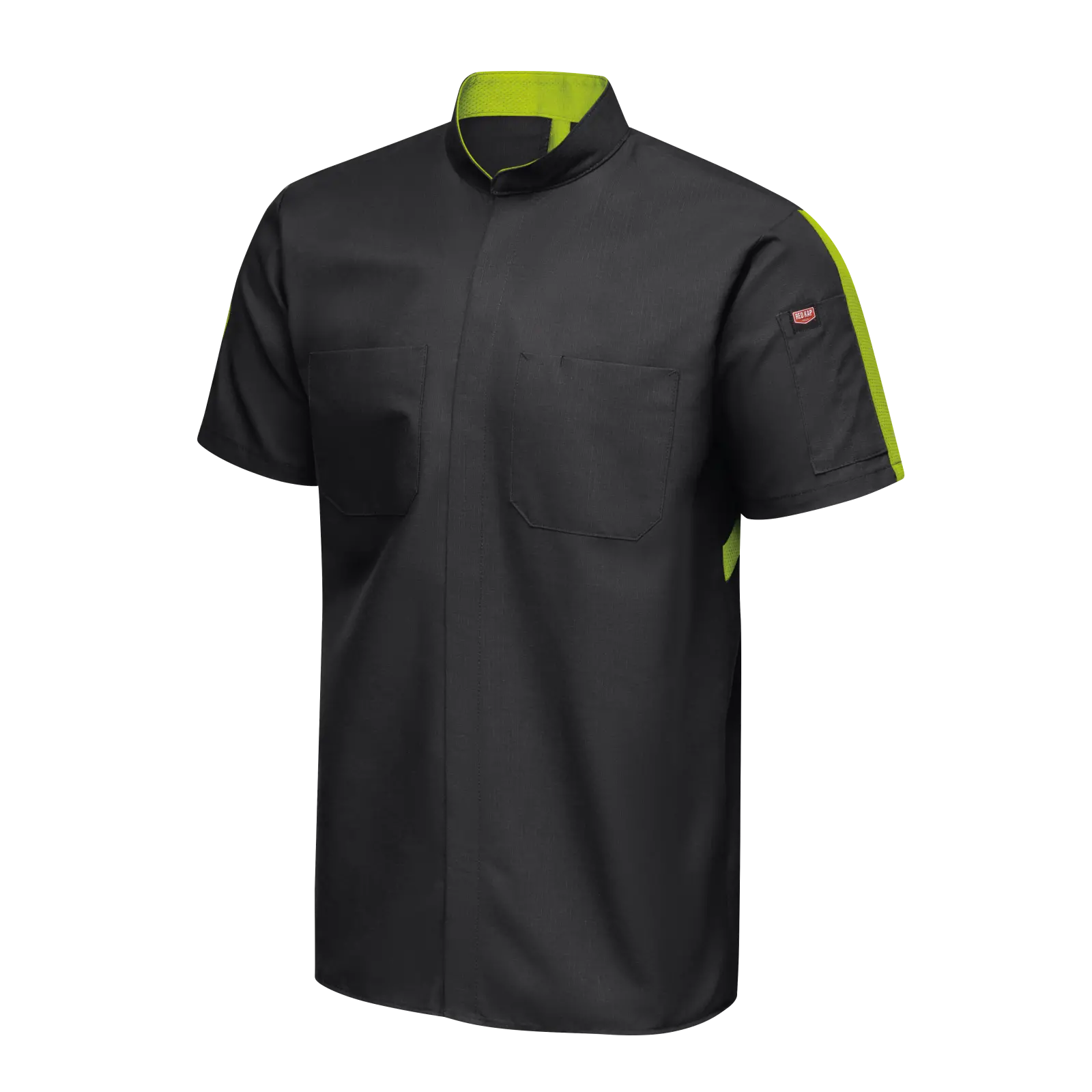 Men&#8216;s Short Sleeve Two Tone Pro+ Work Shirt with OilBlok and MIMIX-