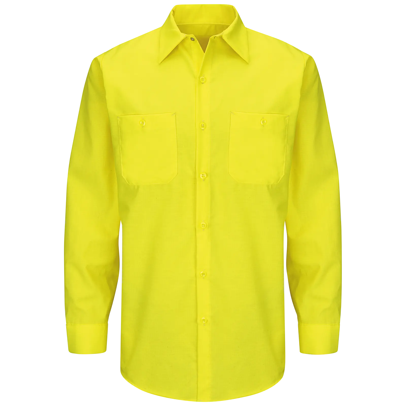 Long Sleeve Enhanced Visibility Ripstop Work Shirt-
