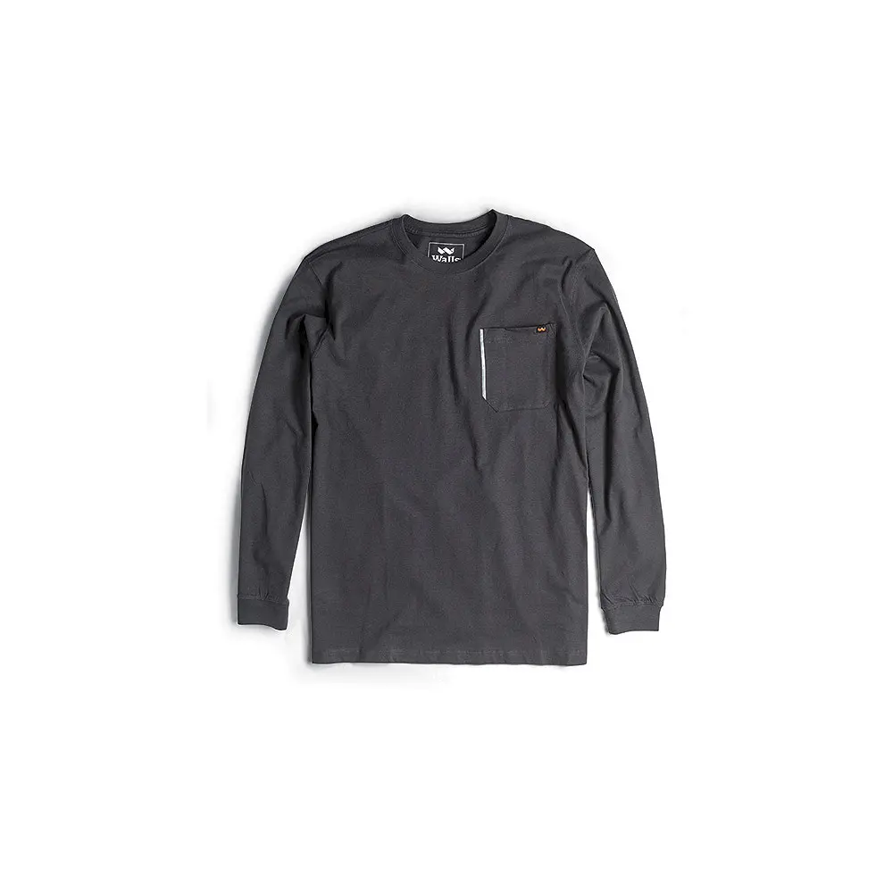 Grit2 Heavyweight Long-Sleeve Cotton Work T-Shirt-Walls