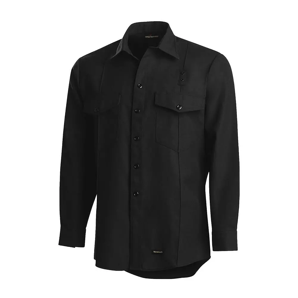 Men&#8216;s Classic Long Sleeve Firefighter Shirt-