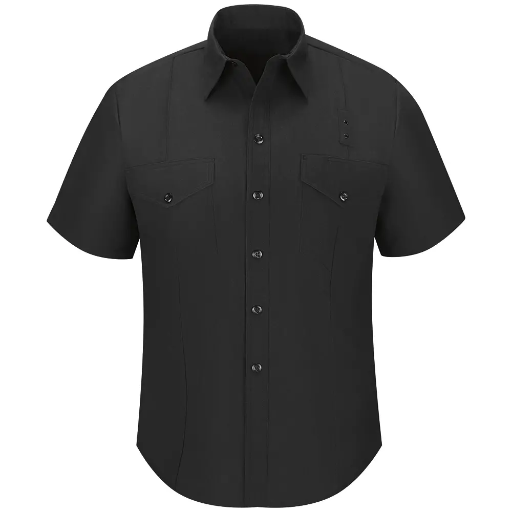 Men&#8216;s Classic Short Sleeve Western Firefighter Shirt-