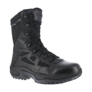 Womens Soft Toe Stealth 8&#34; Waterproof Boot with Side Zipper-