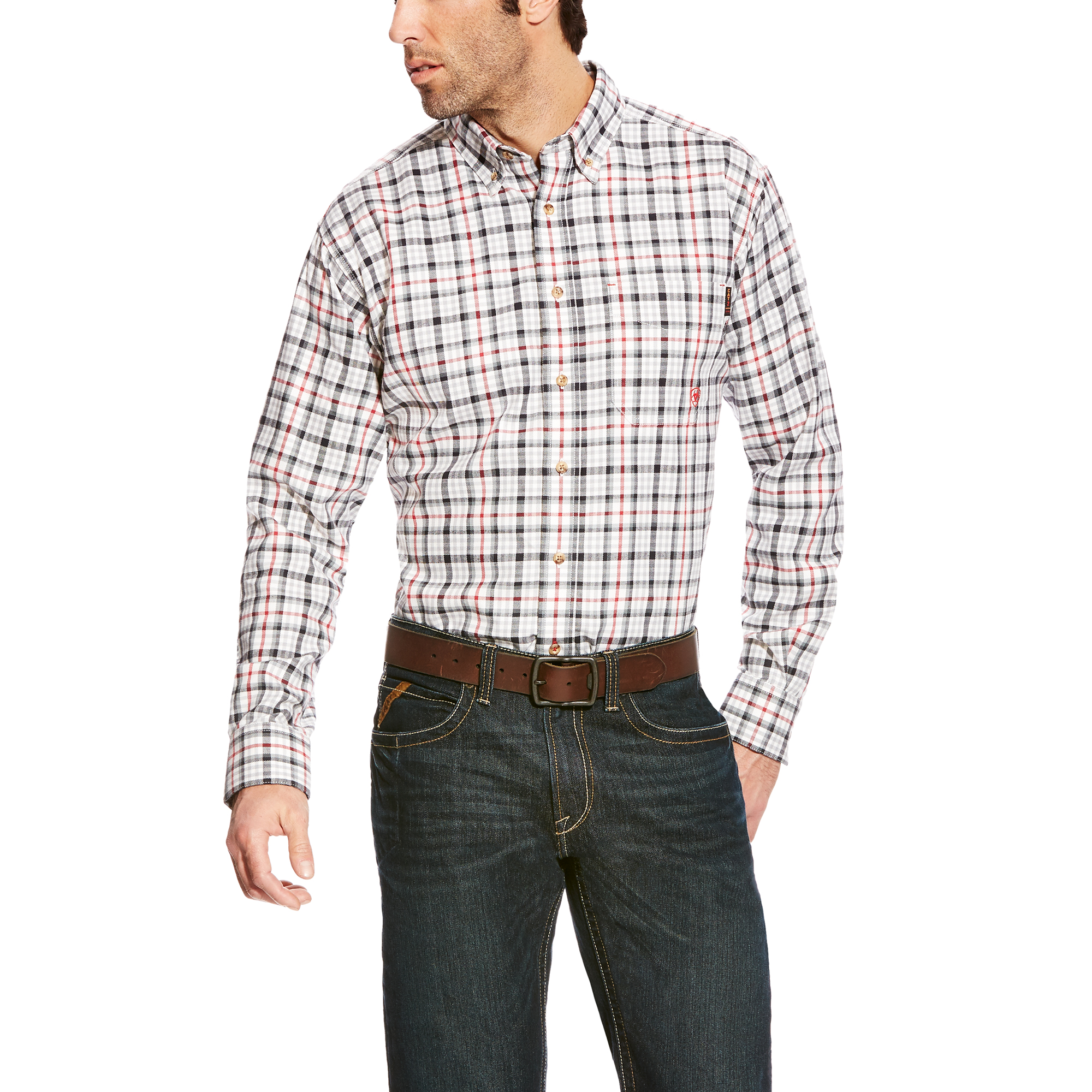 Buy Ariat FR Briggs Button Down Shirt - Ariat Online at Best price - TX