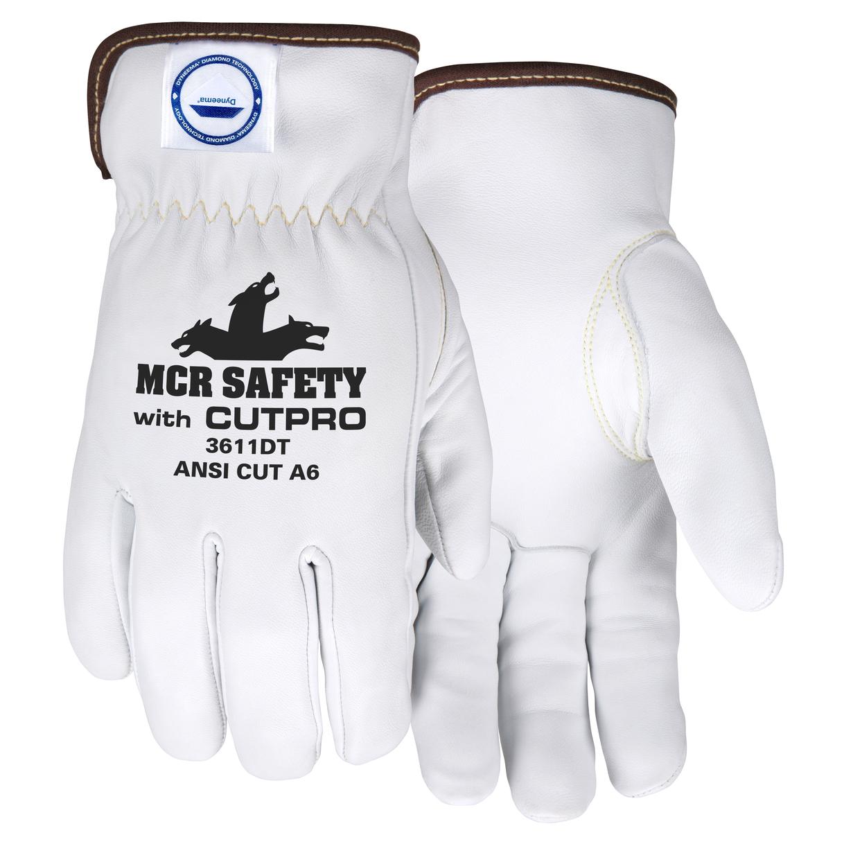 Buy MCR Safety Premium Goatskin Leather Driver Gloves - MCR Safety Online  at Best price - TX