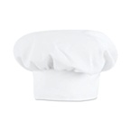 White Chef Hat-Red Kap