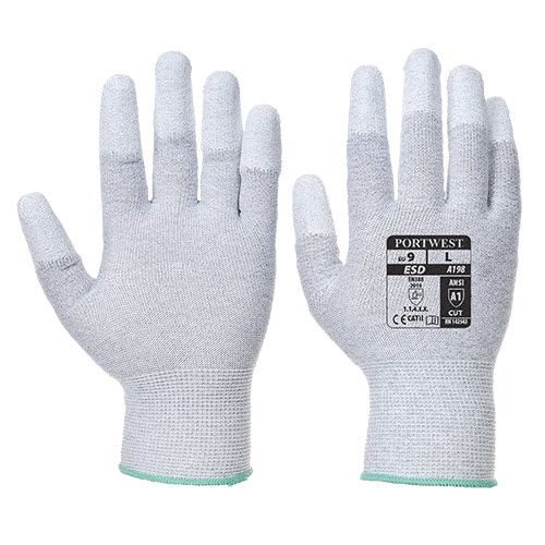 Portwest Anti Impact Cut Resistant Therm Glove Grey/Black A729