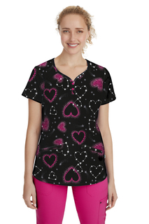 2218-LAB-Isabel Print Top from Premiere by Healing Hands-